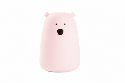 Big Bear Silicone Lamp with Remote - Pink