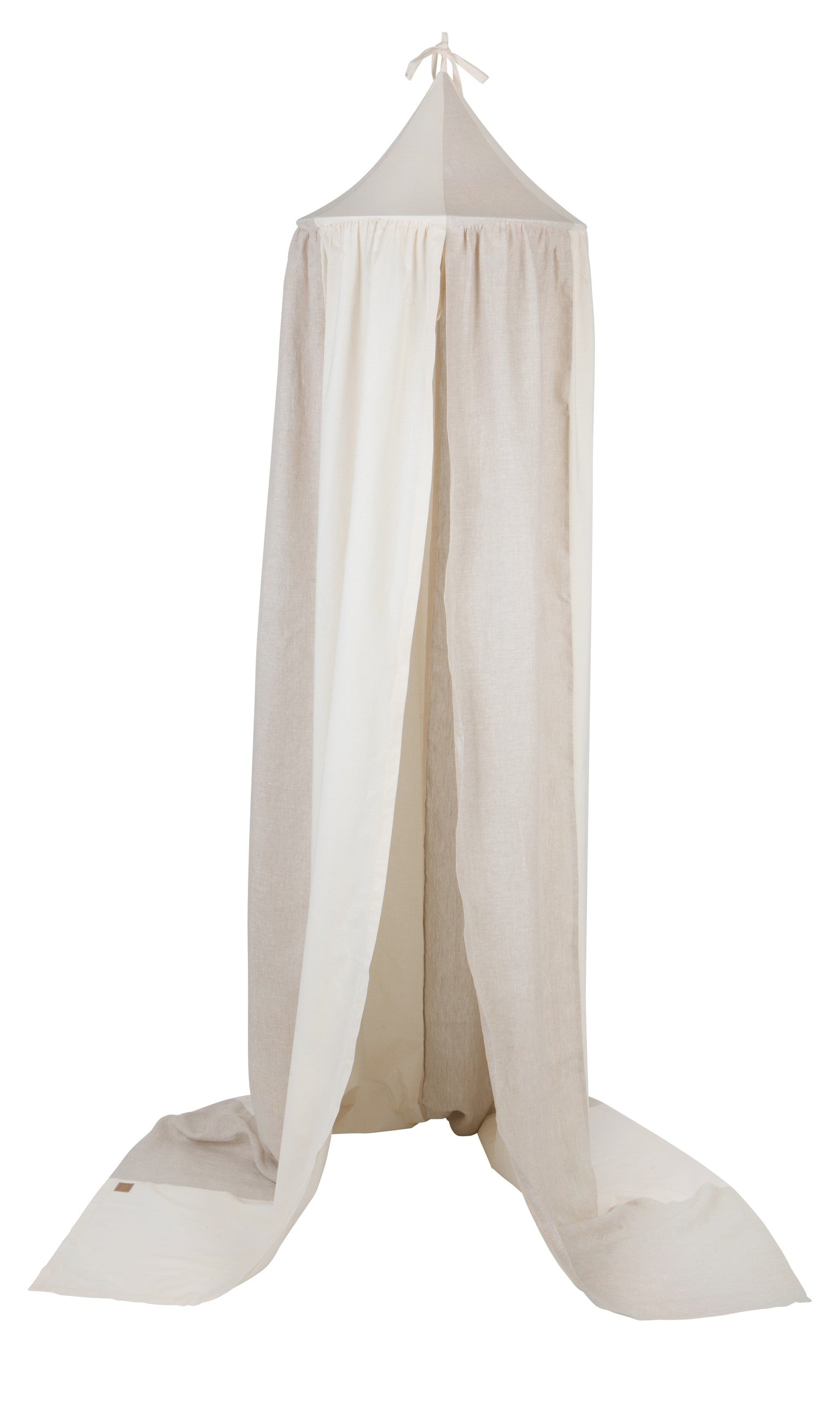 Organic Cotton and Linen Canopy - Cream Circus
