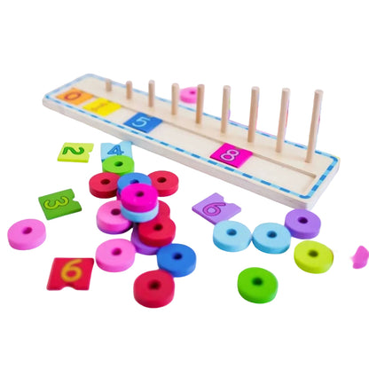 Puzzle For Learning Colors And To Count