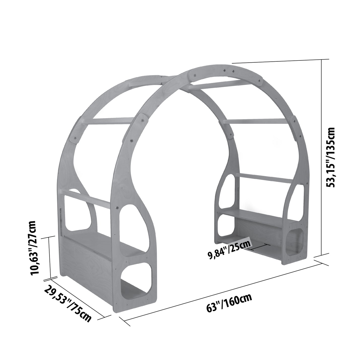 Montessori Play Stand/Toy Shelf For Kids