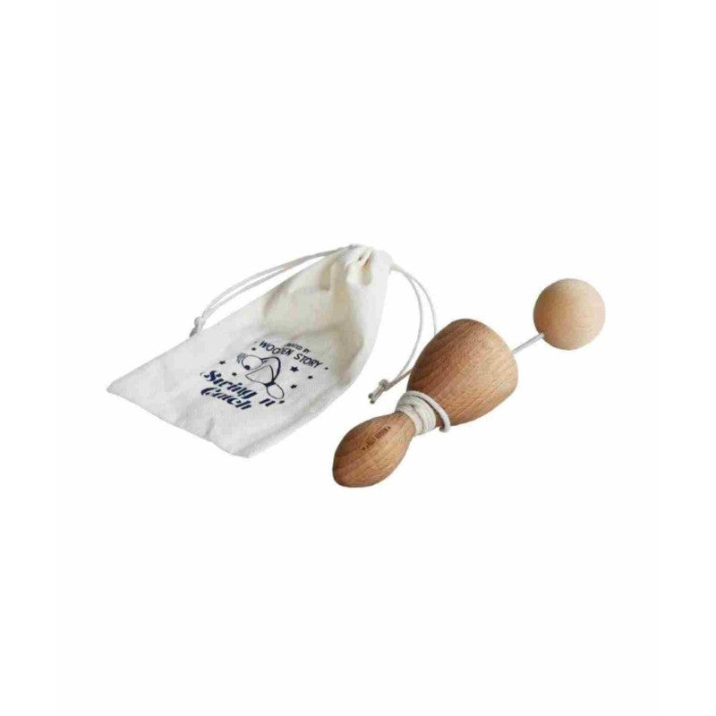 Wooden Swing and Catch Game